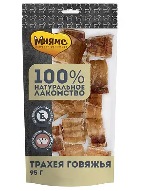 Мнямс лакомство для собак Трахея говяжья