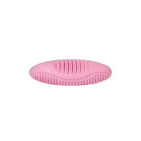 Купить homepet dental игрушка для собак регби розовая